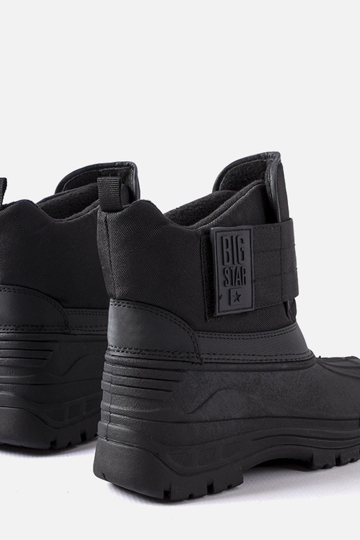 Čierne detské zimné topánky, „Big...