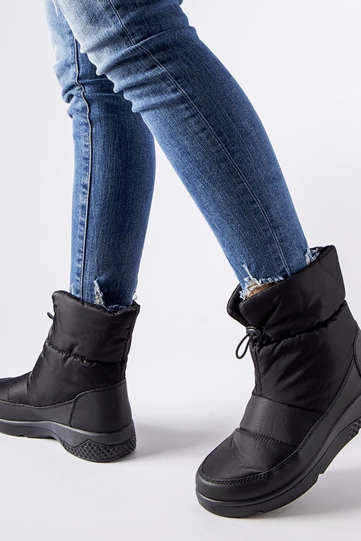 Čierne dámske zateplené snehule...