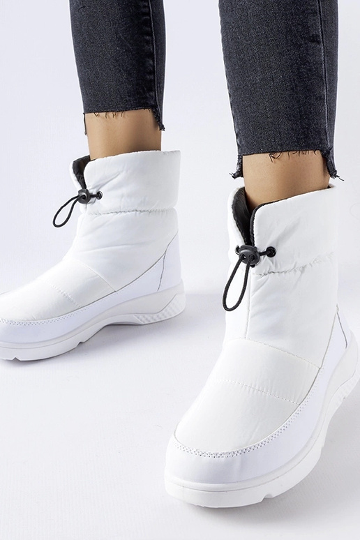 Dámske biele zateplené snehule Jensen