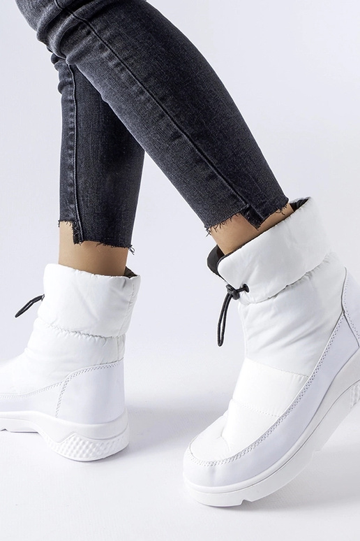 Dámske biele zateplené snehule Jensen