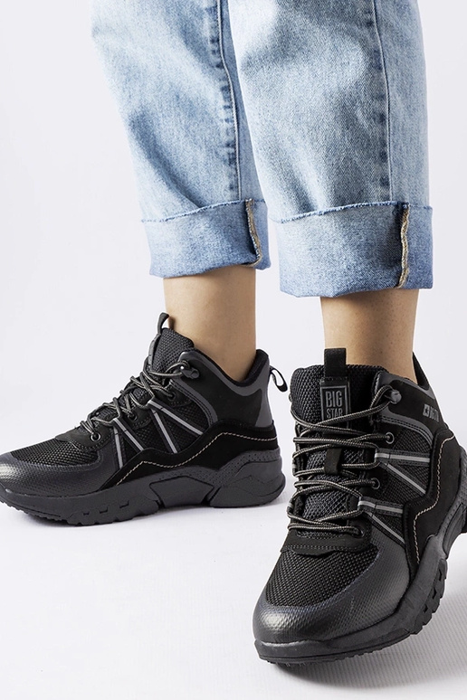 Čierne čižmy Big Star KK274218