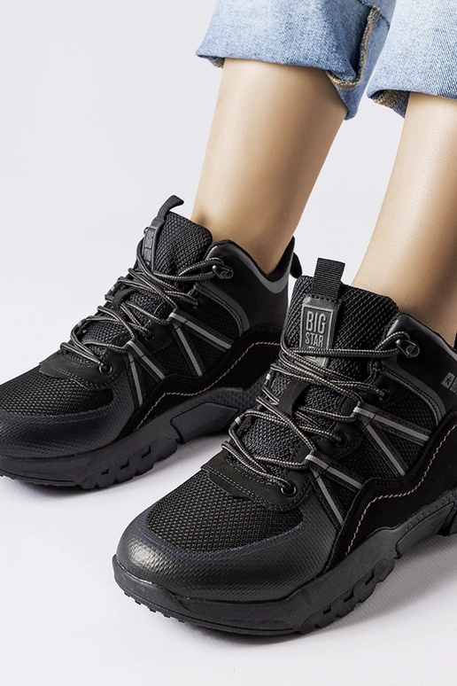 Čierne čižmy Big Star KK274218