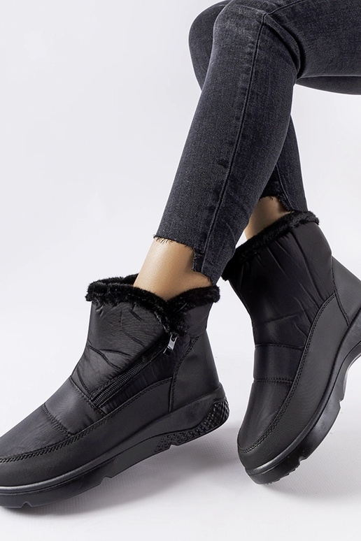 Judithe čierne zateplené snehule so...