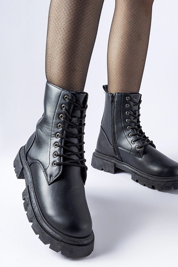 Čierne zateplené čižmy pre...