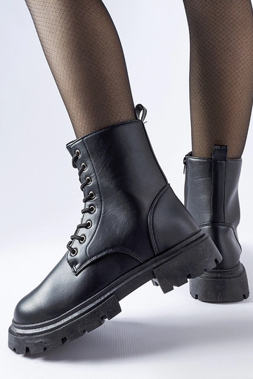 Čierne zateplené čižmy pre... 2