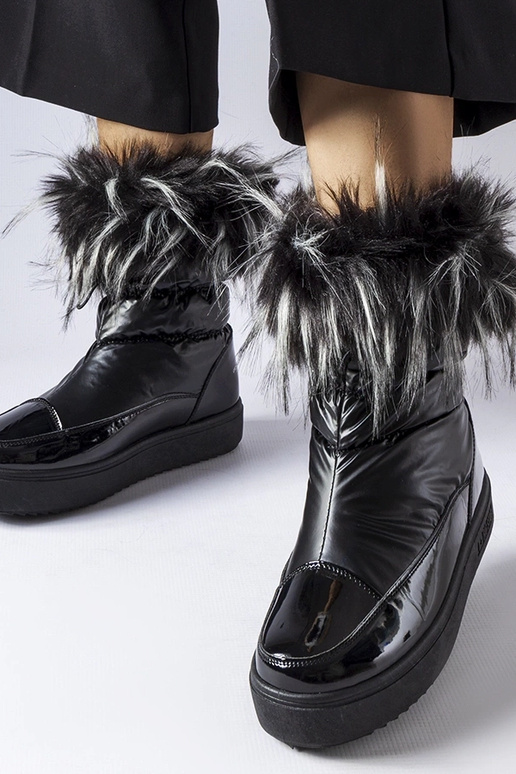 Čierne zateplené snehule MM274379