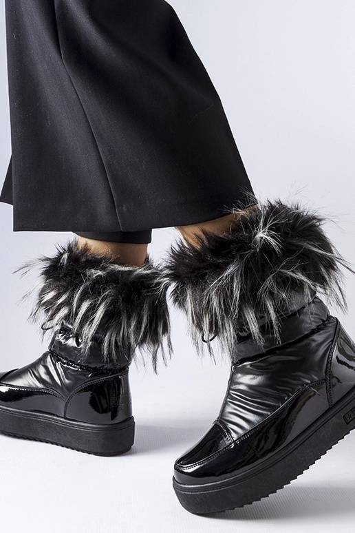 Čierne zateplené snehule MM274379