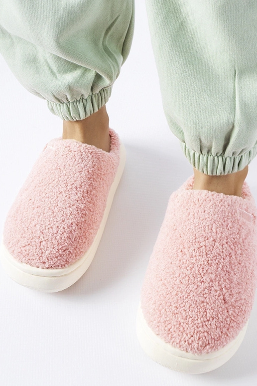 Ružové zateplené papuče Big Star...