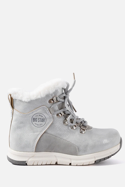 Big Star KK374178 Šedé teplé detské...
