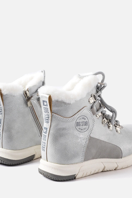 Big Star KK374178 Šedé teplé detské...