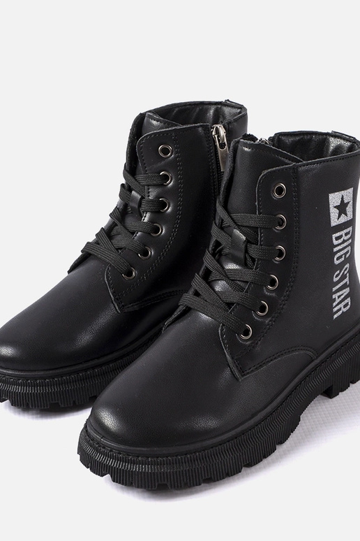 Čierne zimné čižmy, „Big Star MM374152"
