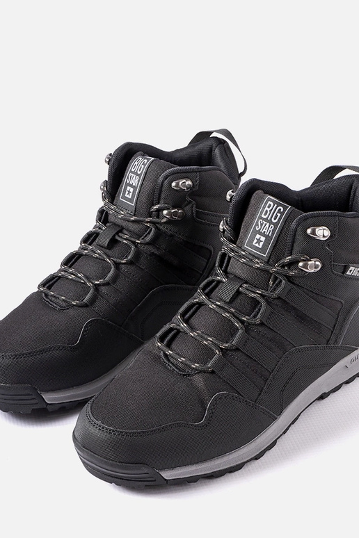 Čierne zateplené čižmy Big Star...