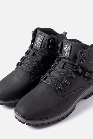 Čierne pánske čižmy Big... 2