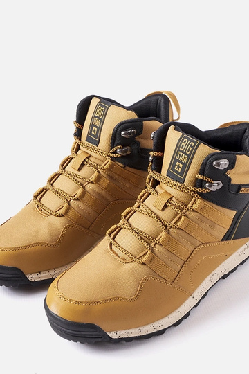 Hnedé zateplené čižmy Big... 2