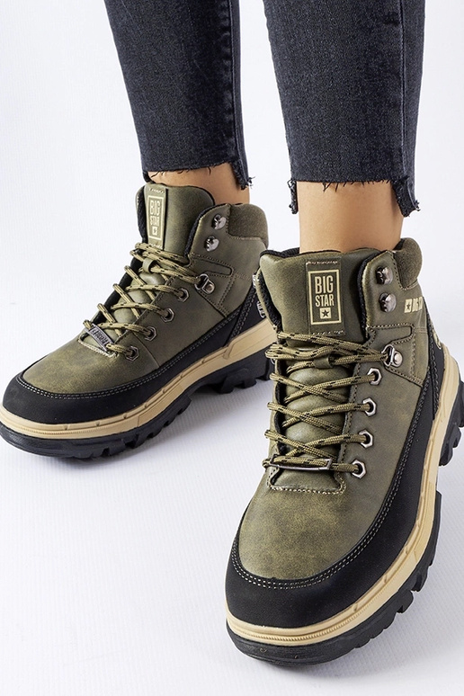 Zelené topánky pre mládež Big Star...