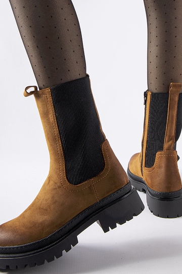 Hnedé zateplené vysoké... 2