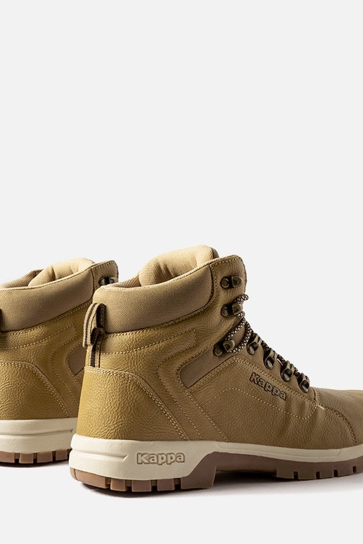 Hnedé pánske turistické topánky Kappa...