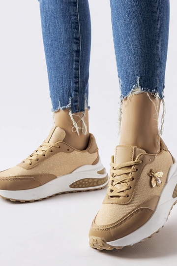 Hnedo-biele tenisky s... 2