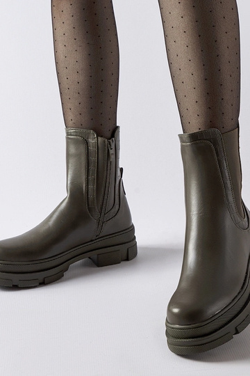 Zelené turistické topánky s... 2