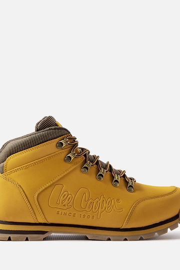 Lee Cooper žlté kožené topánky LCJ-21-01-0706M