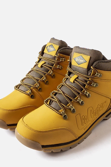 Lee Cooper žlté kožené topánky LCJ-21-01-0706M 2
