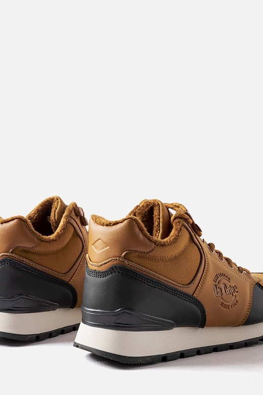 Hnedé zateplené čižmy Lee Cooper...