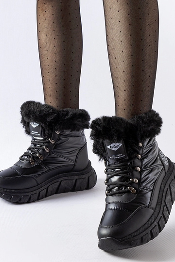 Čierne zimné topánky, „Lee...