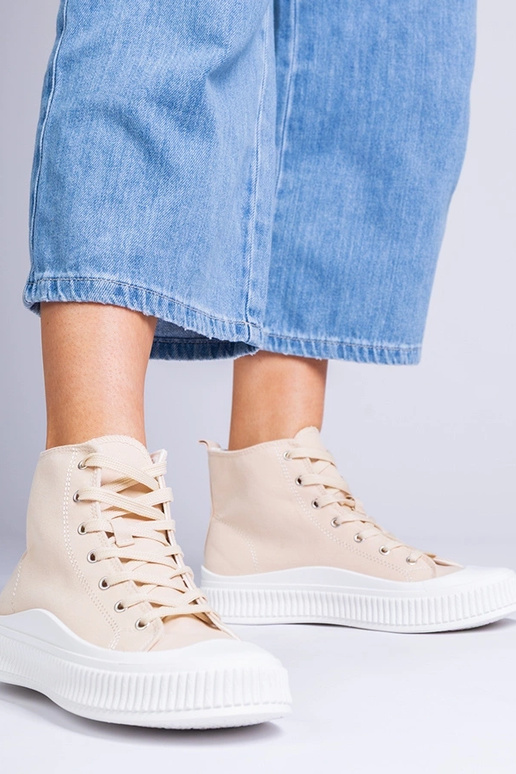 Pieskové topánky na platforme,...