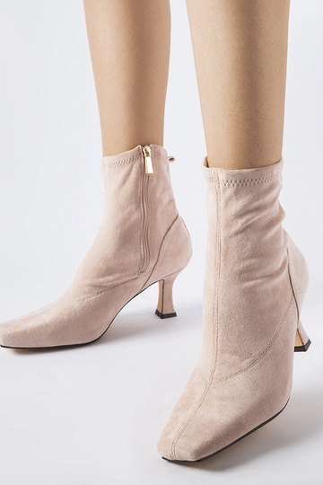 Ružové členkové čižmy na...