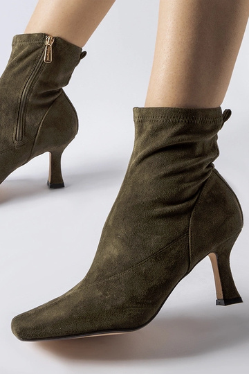 Zelené členkové čižmy na... 2