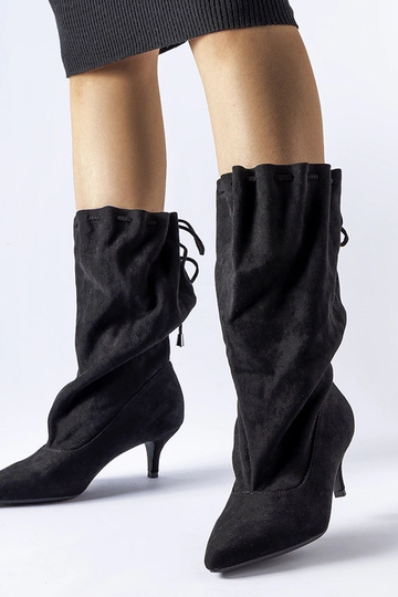 Čierne vysoké podpätky z... 2