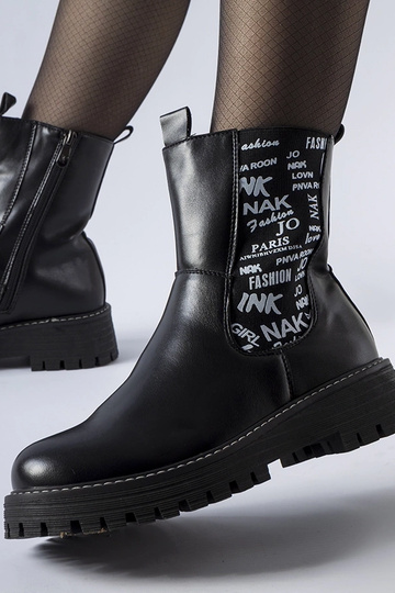 Čierne zateplené členkové...