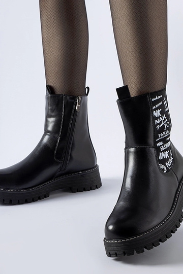 Čierne zateplené členkové... 2