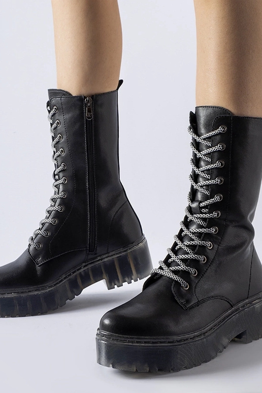 Čierne teplé čižmy Middletown z...