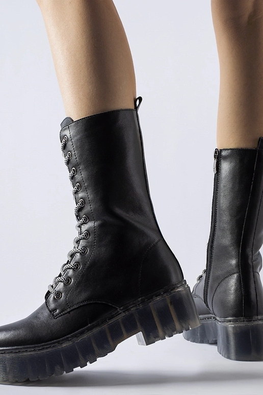 Čierne teplé čižmy Middletown z...