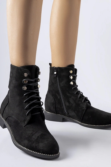 Čierne zateplené čižmy z...