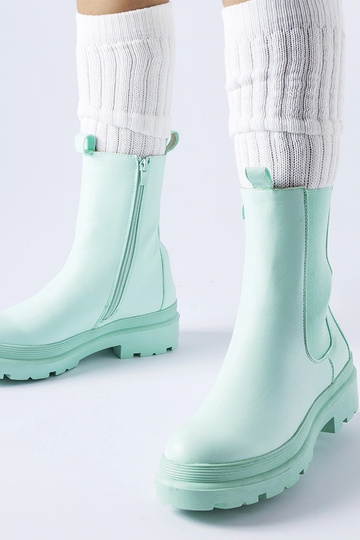 Svetlozelené botky s...