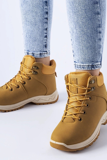 Karamelové zateplené čižmy... 2