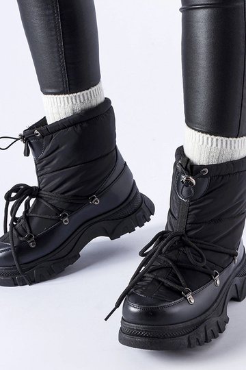 Čierne zateplené snehule... 2