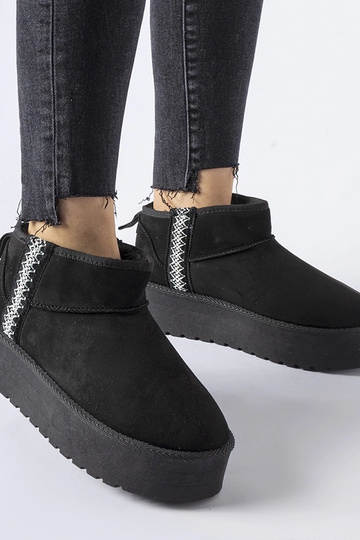 Čierne snehule na platforme...