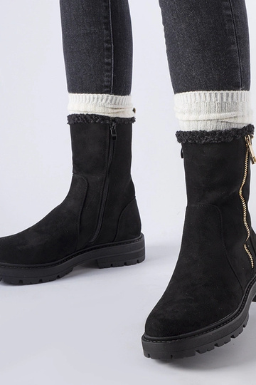 Čierne zateplené čižmy so... 2