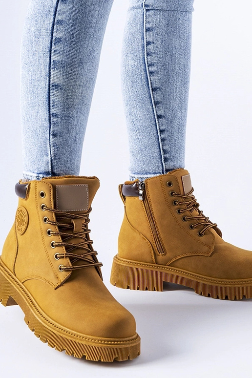 Klasické hnedé zateplené workery Tricase