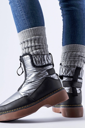 Šedé zateplené snehule na... 2