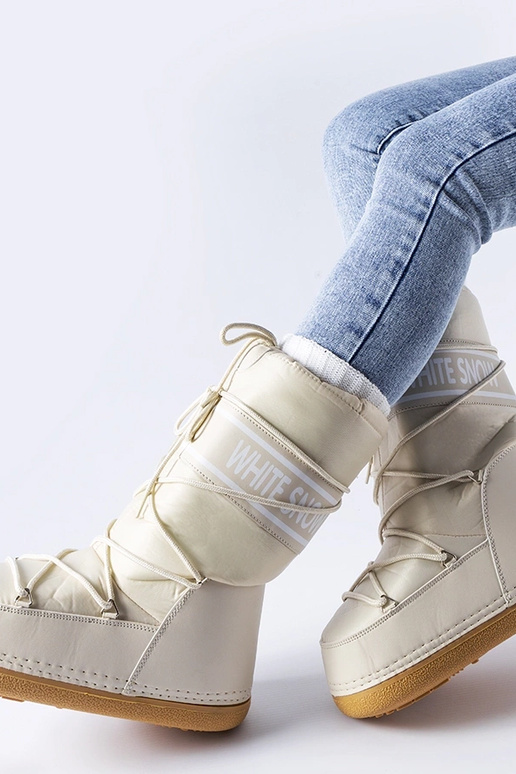 Béžové ľahké zateplené snehule Everett