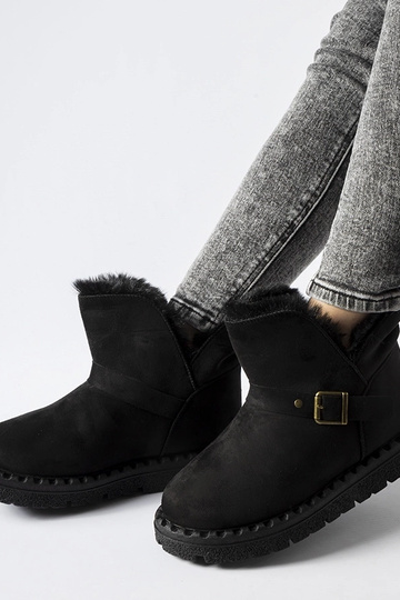 Čierne zateplené snehule s... 2