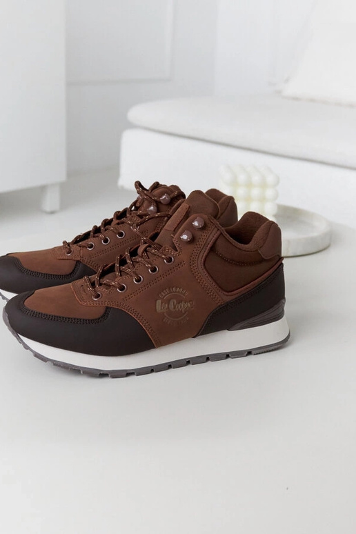 Hnedé tenisky Lee Cooper LCJ-23-31-3059M