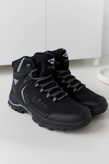 Čierne zateplené pánske...