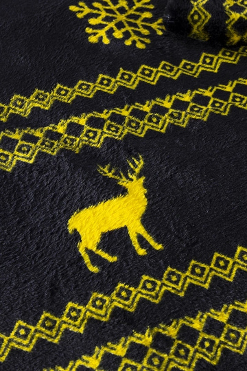 Čierna deka Velma so žltými... 2