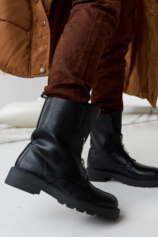 Oakdale čierne zateplené členkové...