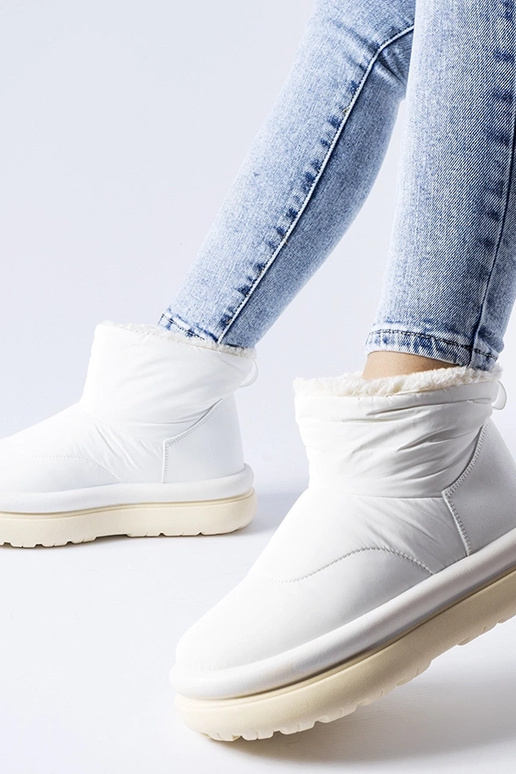 Biele zateplené snehule Linwood